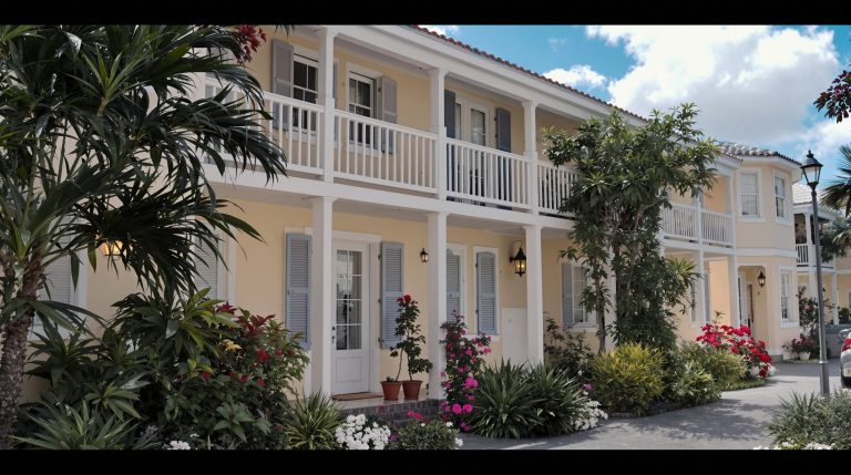 Small Bermuda guesthouse with balconies and gardens